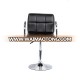 manufacture professional supply new design Black bar stool/chair with round base